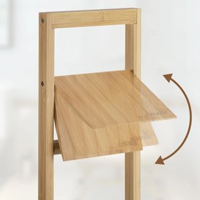 WC-állvány bambusz 83x24,5x20 cm