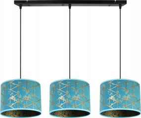 Mennyezeti Lámpa Lógó Csillár Hármas Lámpabúra Glamour Arany Az Asztal Felett