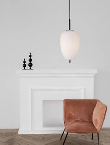 NOVA LUCE 9624073 LATO Egyágú Függesztett Lámpa Üveg E27 IP20
