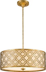 Gilded Nola Arabella GN-ARABELLA-P-L Plafonlámpa 3x75W/E27