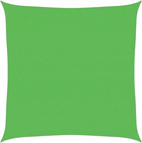 vidaXL világoszöld HDPE napvitorla 160 g/m² 4 x 4 m