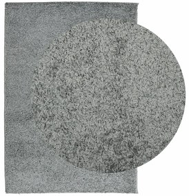 PAMPLONA zöld magas szálú bolyhos modern szőnyeg 120 x 170 cm