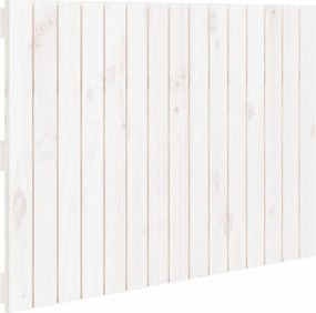 vidaXL fehér tömör fenyőfa fali fejtámla 95,5 x 3 x 60 cm