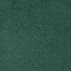 Zöld bársony sarokkanapé (bal oldali-heverő résszel) Cube – Bonami Selection