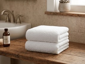 Törölköző NORIELLE 50x90 cm fehér, 100% pamut