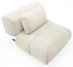 Krémszínű FANO fotel