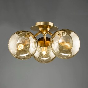 Dar Lighting modern mennyezeti lámpa ulrika antik bronz darulr5306