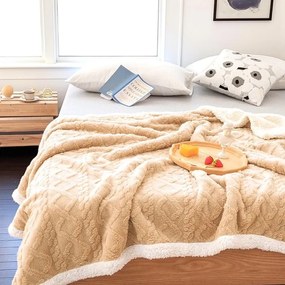 Meleg bárány takaró Homa KOBELA BEIGE