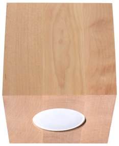 SOLLUX SL-0493 QUAD Kocka Mennyezeti Lámpa Világos Fa GU10 IP20