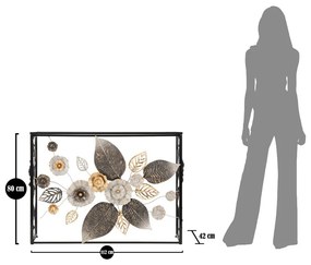 Fekete konzolasztal 42x112 cm Glam Dark – Mauro Ferretti