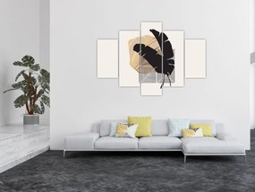 Kép - Absztrakció trópusi levelekkel N⁰4 (150x105 cm)