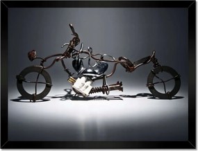 Poszterek keretben 40x30 Harley Diy