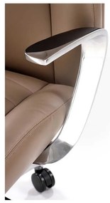 Sleek irodai fotel, barna
