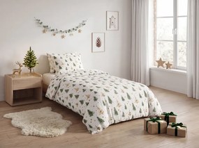 Pamut ágynemű CHRISTMAS FOREST színes kivitel Ágyneműhuzat mérete: 70 x 90 cm | 140 x 220 cm