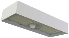 LED Napelemes reflektor mozgásérzékelővel LED/3,7V 3000mAh 4000K IP65 fehér