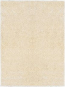 vidaXL Bársonyos Terület Szőnyeg Krém 120 x 160 cm Polietilén