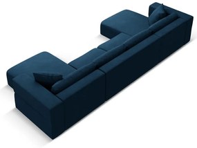 Kék sarokkanapé ("U" alakú) Esther – Milo Casa