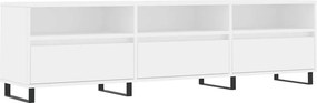vidaXL fehér szerelt fa TV-szekrény 150 x 30 x 44,5 cm