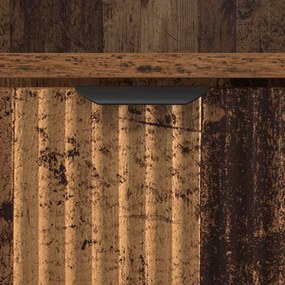 Éjjeli asztal fiókkal Régi fa 49 x 36 x 61 cm Faanyag