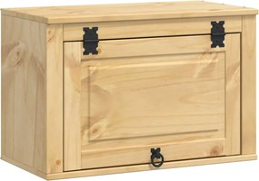 vidaXL Cabinet tárolóval SKI Mézes Barna 60 x 32 x 40 cm Tömör fenyőfa