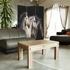Gario Paraván Három ló Méret: 180 x 170 cm, Kivitelezés: Klasszikus paraván