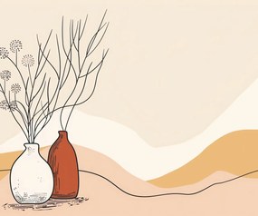 Poszter 60x50cm Stílusos Bézs