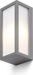 RENDL DURANT fali lámpa ezüstszürke 230V LED E27 15W IP54