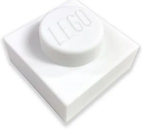 Éjszakai fény, LEGO Iconic 1x1 plate, fehér (LLGLLP50)