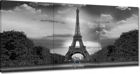 Képek 120x60 Kerékpár az Eiffel-torony előtt