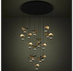 Eglo 390341 - LED Dimmelhető csillár zsinóron DRACERA 17xLED/2,3W/230V átm. 78 cm