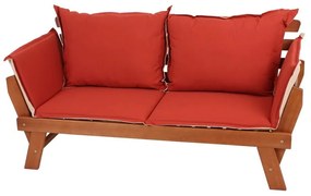 Fortuna kerti pad, eukaliptuszfából - Garden Pleasure