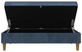 Kék bársony lábtartó Lilly – Støraa