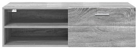 TV szekrény fiókkal Szürke sonoma 100.5 x 39 x 30 cm Faanyag