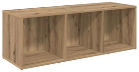 TV szekrény 4 pcs kézműves tölgy 37 x 35 x 107.5 cm Műanyag Fa
