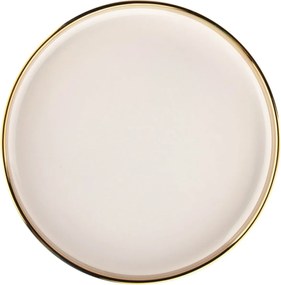 Altom Palazzo porcelán desszert tányér 21 cm, fehér