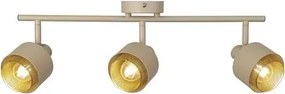 Rabalux beltéri karos spotlámpa e14 3x40w világosbarna fedora