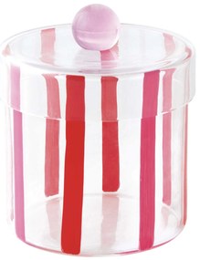 Karácsonyi Üveg cukorkatároló 9x9,5 cm díszdobozban Christmas Twist