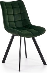 Étkezőszék COMORO 1 db sötétzöld
