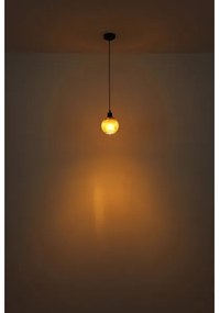 Globo 15638G - Csillár zsinóron ZUMBA 1xE27/25W/230V átm. 15 cm zöld