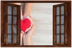 Poszterek 90x60 Nőnap Ajándék Love