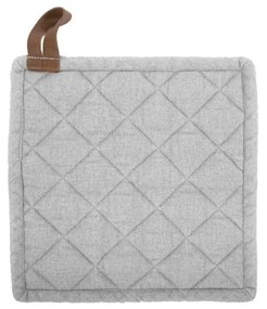 2 db szürke pamut konyhai edényfogó, 20 x 20 cm - Tiseco Home Studio