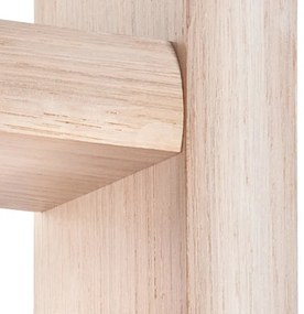 Fali lámpa 1xE27/60W/230V tölgy mintával