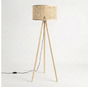 Brilagi - LED állólámpa CERIA 1xE27/60W/230V Ø 40 cm bézs