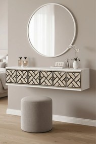 Arex 120 - White, Silver, Travertine