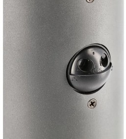 Lámpa Kerti lámpatest CORTA-P PIR 40, E27, MAX.25W, IP44, AC220-240V, 50-60Hz, posta, grafit