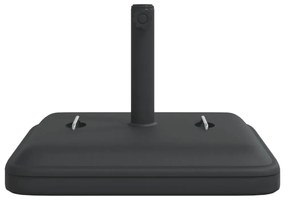 fogantyús négyszögű napernyőtalp rúdhoz Ø38 / 48 mm 27 kg