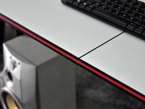 PC asztal Matts 160 (fehér + fekete). 1109782