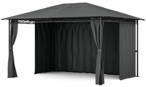 Mondo 3x4 pavilon fémkerettel és 4 oldalfallal
