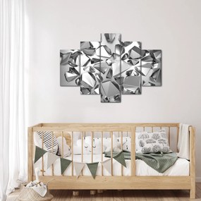 A 3D absztrakció képe (150x105 cm)