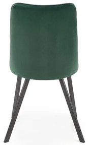 Étkezőszék RESTIVO 1 db sötétzöld